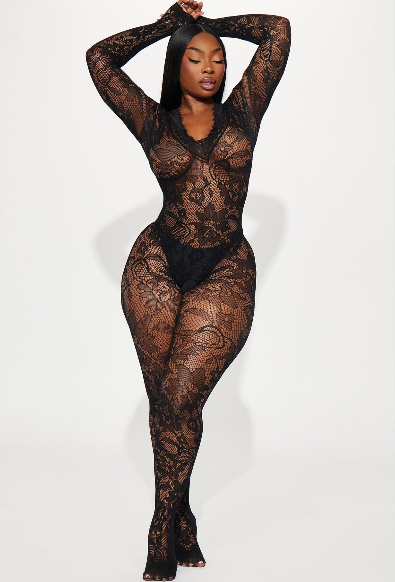 Body stocking lace