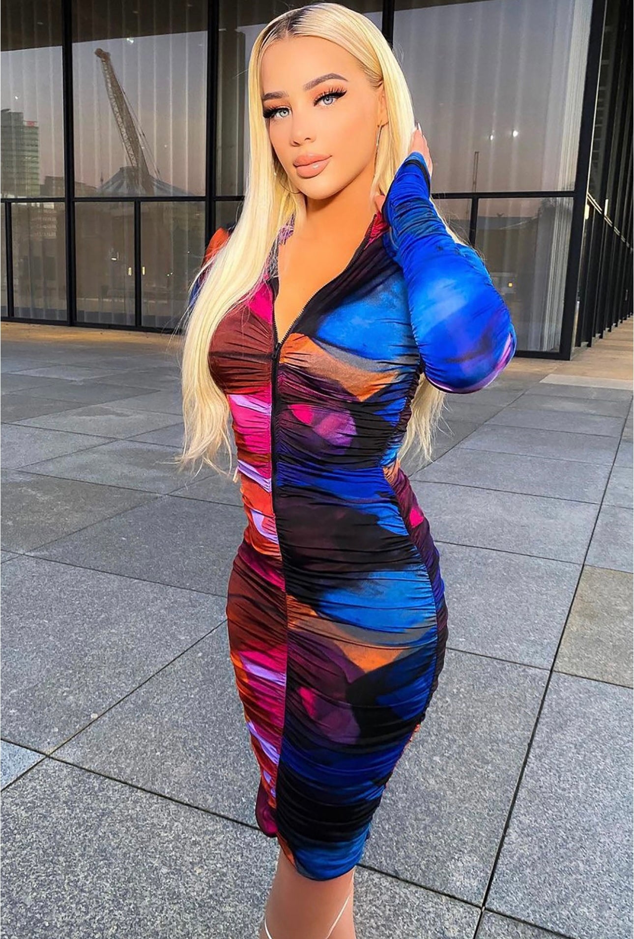 Mix color sexy midi